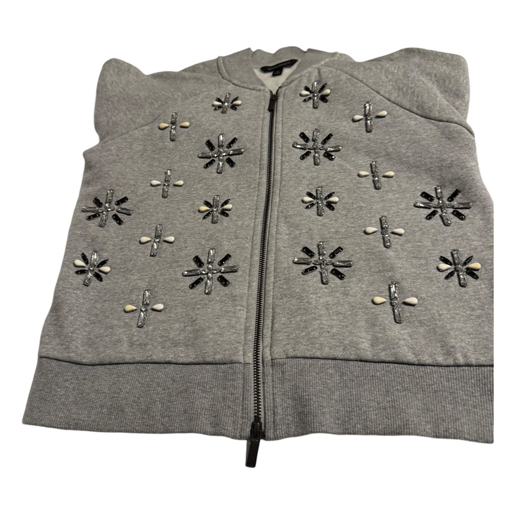 Embellished Gray Jacket - Picture 2 of 8